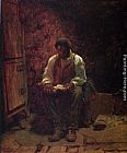 The Chimney Corner by Eastman Johnson